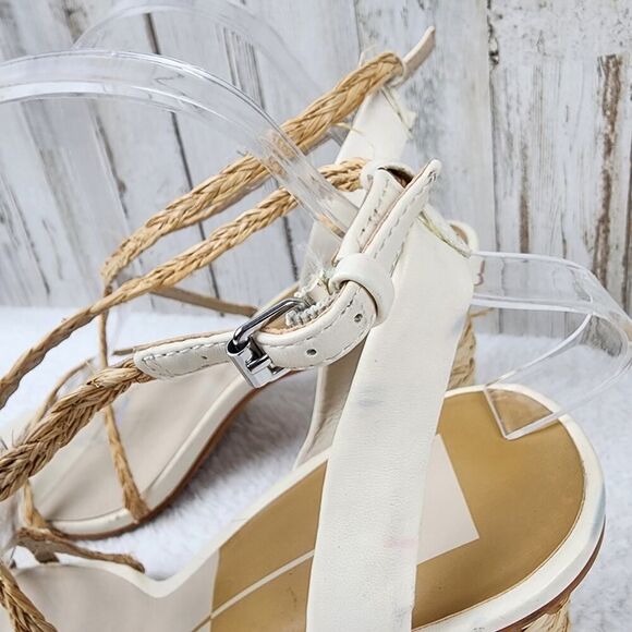 Dolce Vita Nico Natural Heeled Sandals Size 10 - Picture 5 of 9